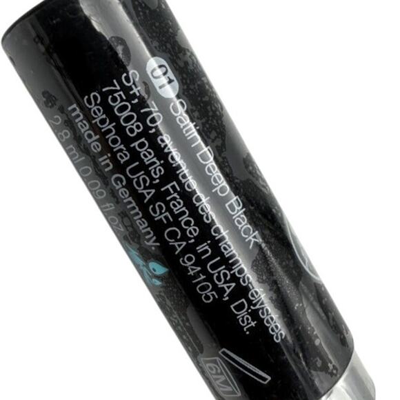 Sephora Collection Intense Liquid Eyeliner 01 Satin Deep Black Waterproof 0.09oz - Picture 4 of 4